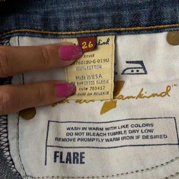 7 for all Mankind Jeans - Picture 3 of 5